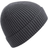 Beechfield Engineered Knit Ribbed Beanie - Graphite Grey