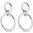 Spirit Icons Sofia Pendant Earrings - Silver