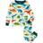 Hatley Organic Cotton Pajama Set - Dino Park (F22DWK204O)