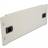 DeLock Network Cabinet Blind Cover Blindpanel till rack grå 2U 10