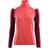 Aclima Women's LightWool Reinforced Mockneck Baked Apple/Zinfandel/Nature