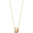 Georg Jensen Fusion Necklace - Gold/Rose/White/Diamonds