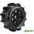 Minicars Tires & Wheels ST-PADDLE 1/8 Truck (Beadlock) Black (2)