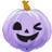 Halloween Pumpa Folieballong Lila