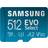 Samsung EVO Select microSDXC Class 10 UHS-I U3 V30 A2 130MB/s 512GB