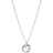 Pandora Family Always Encircled Pendant Necklace - Silver/Transparent