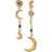 Maanesten Pheobe Earrings - Gold/Topaz/Lapiz/Peridot