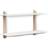 Gejst Nivo F Light oak/White Hyllsystem 66.5x38.5cm