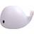 Filibabba Whale Christian LED Medium Nattlampa