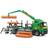 Wader Volvo Power Truck Timber Truck with Trailer