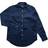 Polo Ralph Lauren Kid's Logo Linen Shirt - Navy Blue