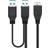 Goobay Dual Power 2xUSB A - USB Micro B 3.0 M-M 0.3m