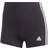 adidas Essentials 3-Stripes Single Jersey Booty Shorts Women - Black/White