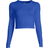 Casall Crop Long Sleeve T-shirt - Digital Blue