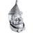 Latex Tin Man Mask Gray