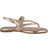 Tamaris Leather Sandal - Rose Gold