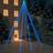 vidaXL inomhus/utomhus 1300 LEDs Julgransbelysning