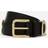 Dolce & Gabbana Calfskin belt with lettering