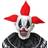 Widmann Full Head Horror Clown Mask