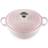 Le Creuset Signature Cast Iron Shell Pink med lock 4.1 L 26 cm