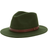 Brixton Messer Fedora Hat - Moss