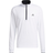 adidas Quarter Zip Golf Pullover - White