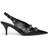 Balenciaga Cagole Slingback 70mm Pump Black Women's Lambskin