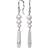 Maanesten Smilla Earrings - Silver/Pearls