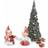 Klarborg Kamille & Loui with Christmas Tree Multicolored Julpynt 16.5cm 2st