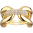 Sif Jakobs Capri Tre Ring - Gold/Transparent