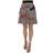 Dolce & Gabbana Crystal Bow High Waist Mini Skirt - Silver