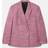 Stella McCartney Wool Mouline Oversized Double-Breasted Blazer, Woman, Pink, Pink