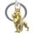 Metalmorphose lejon nyckelring - MTM275-01, Guldnyans, Taille unique