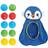 Penguin Bag 2 in 1 Bath Storage & Play