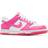 Nike Dunk Low GS - White/Laser Fuchsia