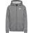 Nike Kid's Sportswear Club Full Zip Hoodie - Carbon Heather/Smoke Grey/White (BV3699-091)