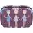 Cute Girl Cosmetic Zipper Pouch Makeup Bag - Multicolour