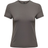 Only EA Short Sleeves O-Neck Top - Grey/Thunderstorm