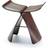 Vitra Butterfly Natural Rosewood Sittpall 39cm