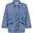 Only Kirsi Oversize Denim Shirt - Blue/Light Blue Denim