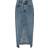 Only Maxi Denim Skirt - Blue/Medium Blue Denim