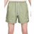 Nike Sportswear Men's Woven Flow Shorts - Oil Green/White