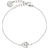 Edblad Blossom Bracelet - Silver/Transparent