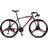 TiLLOw 700C Wheels 21/24/27/30 Speed Road Bike 2024 - Black Red Unisex