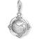 Thomas Sabo Charm Club Vintage Globe Charm Pendant - Silver/White