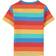 Frugi Favourite T-shirt - Rainbow Stripe