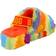 UGG Fluff Yeah Cali Collage - Rainbow Stripes