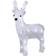 Konstsmide Acrylic Reindeer Jullampa 32cm