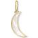 Thomas Sabo Moon Earring - Gold/Mother of Pearl