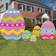 Amscan Party Decorations Lawn Signs Easter Eggs 5-pack